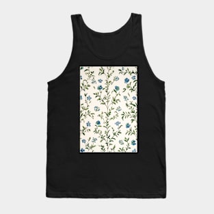 Floral Garden Botanical Print Tank Top